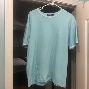 Short sleeve Baby Blue Ralph Lauren Polo like new!